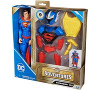 DC Comics Superman Man of Steel Action Figure Adventures 9 Accessories 30cm Toys