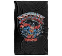 DC comics Superman Man Of Tomorrow Chain Break Soft Touch Blanket Multicoloured (147Cm X 91Cm)