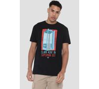 DC Comics Superman Phonebooth Clark Kent T-Shirt, Black | Size: Medium DC Comics Black M