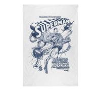 DC comics Superman Silky Comic Cover Superman Throw Multicoloured (147Cm X 91Cm)