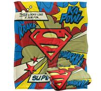 DC comics Superman This Looks Like A Job Blanket Multicoloured (One Size)