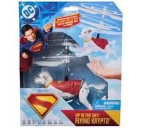 DC Comics, SUPERMAN Up in the Sky! Flying Krypto, RC Toys and Remote Control Toys for Kids, 19-cm Hovering Superdog, For Ages 4 and Up
