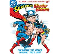 DC Comics Superman Vs Wonder Woman "Battle" Canvas Prints, Multi-Colour, 60 X 80 cm
