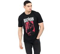 DC Comics Men's The Batman City T-Shirt, Black, Medium