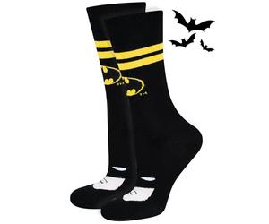DC Comics The Batman Superman Socks Men Cotton Funny Gifts Mens Walking Sock 6.5-10.5 Batman 1 Pair