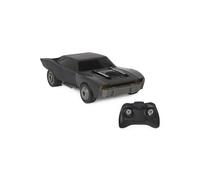 DC Comics , The Batman Turbo Boost Batmobile, Remote Control Car with Official Batman Movie Styling Kids Toys for Boys and Girls Ages 4 and Up