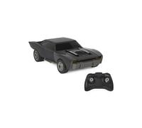 DC Comics , The Batman Turbo Boost Batmobile, Remote Control Car with Official Batman Movie Styling Kids Toys for Boys and Girls Ages 4 and Up