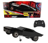 DC Comics , The Batman Turbo Boost Batmobile, Remote Control Car with Official Batman Movie Styling Kids Toys for Boys and Girls Ages 4 and Up