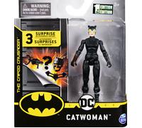 DC Comics The Caped Crusader Catwoman 3.75" Figure with 3 Mystery Accessories