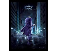 DC Comics The Dark Knight 30 X 40 cm "Joker City" Framed Print