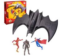 DC Comics, The Flash Batwing Battle Set (Amazon Exclusive)| Supergirl, NAM-Ek, Flash Action Figures, 4-inch | Kids Toys for Boys and Girls Ages 4+