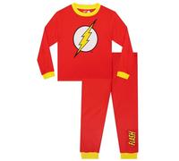 DC Comics The Flash Boys Pyjamas, Superhero Kids Pyjamas, Long Sleeve Boys' Pyjama Sets 6-7 Years