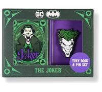 Insight Editions Book & Pin Set – DC Comics: The Joker Tiny Book and Pin Set (Batman)