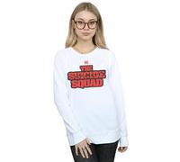 Dc Comics The Suicide Squad Movie Logo Sweatshirt In White White M