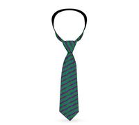 DC Comics Tie, Necktie, Joker Hahaha Repeat Purple Green, Standard Length