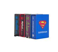 DC Comics Tiny Collection 4 Tiny Books Set (DC: Superman Tiny Book, DC Comics: The Wisdom of The Joker, DC: Harley Quinn & DC Comics: Villains of Gotham City)