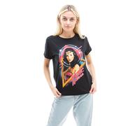 DC Comics Triangle Cotton Womens T-Shirt Black DC Comics Black XL