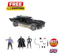 DC Comics Ultimate Batman Set: Interactive Figures & Batmobile Adventure
