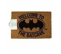 DC Comics Unisex Brown Batman Logo Coir Door Mat (One Size)