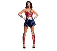 Wonder Woman Costume Ladies Superhero DC Comics Official Fancy Dress Adults