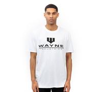 DC Comics Wayne Logo Cotton Mens T-Shirt White DC Comics White XL