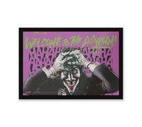 Dc Comics Welcome To The Asylum Entrance Mat Doormat Multi