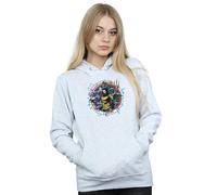 DC Comics Women's Aquaman Circular Crest Hoodie in Grey | Size: 2XL DC Comics Grey 2XL