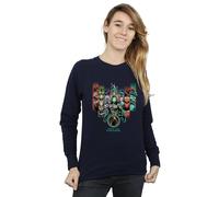 DC Comics Women's Aquaman Unite The Kingdoms Sweatshirt in Navy | Size: Small DC Comics Navy S