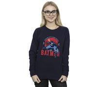 DC Comics Women's Batman Gotham City Sweatshirt in Navy | Size: Large DC Comics Navy L