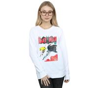 DC Comics Women's Batman Issue 1 Cover Sweatshirt in White | Size: XL DC Comics White XL