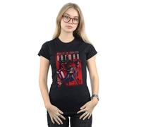 DC Comics Women's Batman Mask Of The Phantasm Cotton T-Shirt in Black | Size: Medium DC Comics Black M