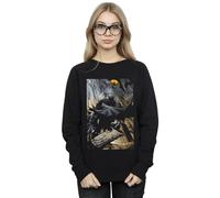 DC Comics Women's Batman Night Gotham City Sweatshirt in Black | Size: Large DC Comics Black L