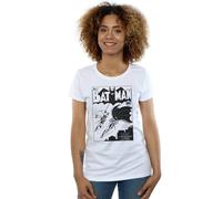 DC Comics Women's Batman No. 1 Mono Cotton T-Shirt in White | Size: 2XL DC Comics White 2XL