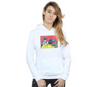 DC Comics Women's Batman Robin Slap Hoodie in White | Size: 2XL DC Comics White 2XL