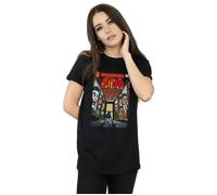 DC Comics Women's Batman Rogues Gallery Cotton Boyfriend T-Shirt in Black | Size: XL DC Comics Black XL