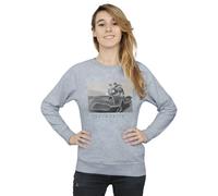DC Comics Women's Batman TV Series Batmobile Sweatshirt in Grey | Size: 2XL DC Comics Grey 2XL