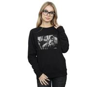 DC Comics Women's Batman TV Series Ready For Action Sweatshirt in Black | Size: Small DC Comics Black S