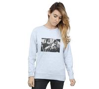 DC Comics Women's Batman TV Series Ready For Action Sweatshirt in Grey | Size: Small DC Comics Grey S