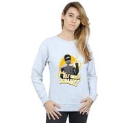 DC Comics Women's Batman TV Series Robin Holy Smokes Sweatshirt in Grey | Size: 2XL DC Comics Grey 2XL
