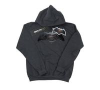 DC Comics Women's Batman v Superman Logo Hoodie in Dark Grey | Size: Medium DC Comics Dark Grey M