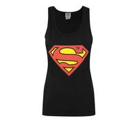 DC Comics Women's Vest (Adult Black) in Black | Size: XL DC Comics Black XL