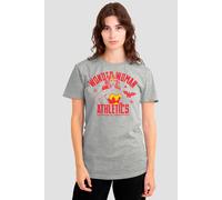 DC Comics Women's Champion Of Themyscira T-Shirt, Athletic Heather in Light Grey | Size: Large DC Comics Light Grey L