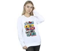 DC Comics Women's DC League Of Super-Pets Character Pose Sweatshirt in White | Size: 2XL DC Comics White 2XL