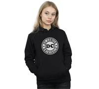 DC Comics Women's DC Originals Logo Hoodie in Black | Size: 2XL DC Comics Black 2XL