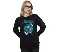 DC Comics Women's Green Lantern Leap Sweatshirt in Black | Size: Large DC Comics Black L