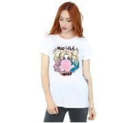 DC Comics Women's Harley Quinn Mad Love Cotton Boyfriend T-Shirt in White | Size: Medium DC Comics White M