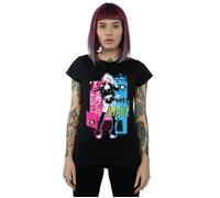 DC Comics Women's Harley Quinn Rebel Heart Cotton T-Shirt in Black | Size: Small DC Comics Black S
