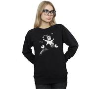 DC Comics Women's Harley Quinn Spot Sweatshirt in Black | Size: Small DC Comics Black S