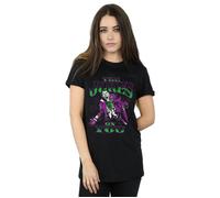 DC Comics Women's Joker The Joke's On You Boyfriend Fit T-Shirt Black Medium