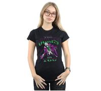 DC Comics Women's Joker The Joke´s On You Cotton T-Shirt in Black | Size: Medium DC Comics Black M